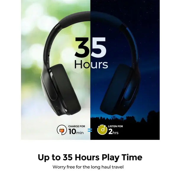 Quietude Bluetooth Noise-Canceling Headphones